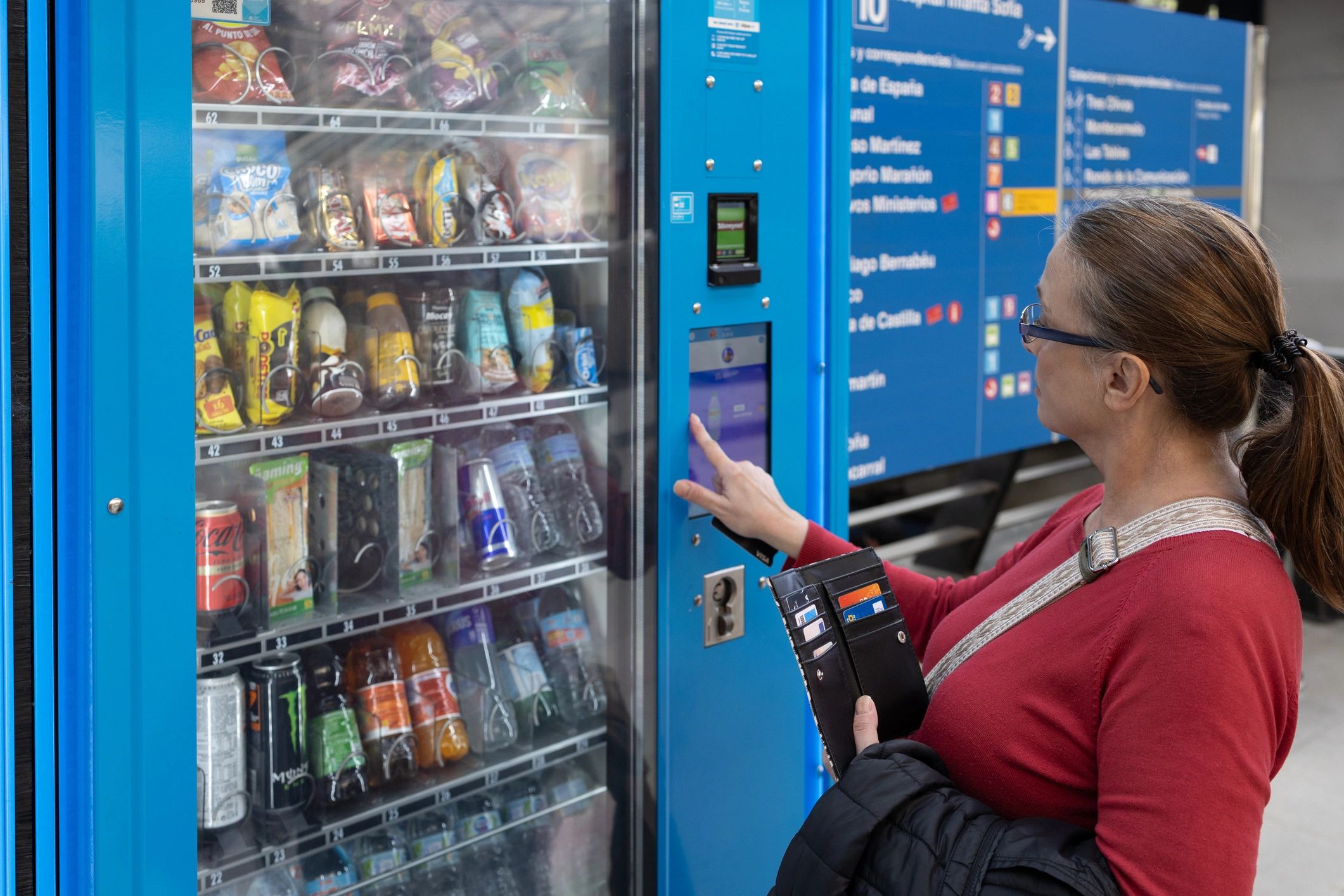 modern beverage vending machine